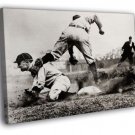 Ty Cobb Detroit Tigers Vintage Retro Classic  20x16 inch FRAMED CANVAS WALL PRINT