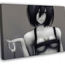 Attack on Titan Shingeki no Kyojin Mikasa Ackerman Hot WALL  20x16 inch FRAMED CANVAS PRINT