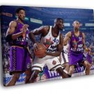 Scottie Pippen Shawn Kemp Reggie Miller 1995  20x16 inch FRAMED CANVAS WALL PRINT
