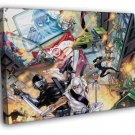 G.I. Joe vs Cobra Battle Amazing Art WALL  20x16 inch FRAMED CANVAS PRINT