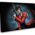 Hellsing Alucard Vampire Gun Anime Manga Art WALL  20x16 inch FRAMED CANVAS PRINT
