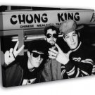 Beastie Boys Vintage Retro BW Rap Band Hip-Hop Music WALL  20x16 inch FRAMED CANVAS PRINT