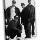 NWA Rare DJ Yella MC Ren Eazy-E Dr Dre Gangsta Rap WALL  20x16 inch FRAMED CANVAS PRINT
