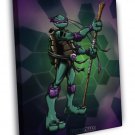 Donatello Teenage Mutant Ninja Turtles New Art  20x16 inch FRAMED CANVAS WALL PRINT