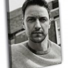 James McAvoy Amazing BW Portrait Elegant Rare WALL  20x16 inch FRAMED CANVAS PRINT