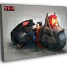 Akira Tetsuo Shima Bike Anime Manga Art  20x16 inch FRAMED CANVAS WALL PRINT