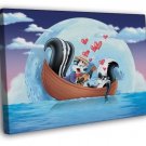Pepe Le Pew Skunk Love Looney Tunes Art WALL  20x16 inch FRAMED CANVAS PRINT