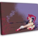 Yoko Rifle Tengen Toppa Gurren Lagann Hot Butt WALL  20x16 inch FRAMED CANVAS PRINT