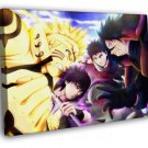 Naruto Uchiha Obito Tobi Madara Sasuke Anime  20x16 inch FRAMED CANVAS WALL PRINT