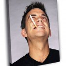 Robbie Williams Awesome Portrait Actor  20x16 inch FRAMED CANVAS WALL PRINT