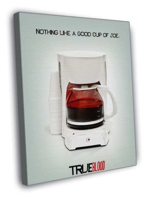True Blood Awesome Hot Cool TV Series  20x16 inch FRAMED CANVAS WALL PRINT