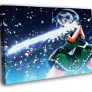 Youmu Konpaku Touhou Project Beautiful Anime  20x16 inch FRAMED CANVAS WALL PRINT