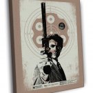Dirty Harry Movie Magnum Clint Eastwood WALL  20x16 inch FRAMED CANVAS PRINT