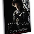 Game Of Thrones Jon Snow TV Show Series WALL  20x16 inch FRAMED CANVAS PRINT