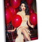 Selena Gomez Hot Pop Singer Music WALL  20x16 inch FRAMED CANVAS PRINT