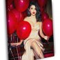 Selena Gomez Hot Pop Singer Music WALL 20x16 inch FRAMED CANVAS PRINT
