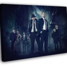 Gotham Characters Cast Tv Series WALL  20x16 inch FRAMED CANVAS PRINT