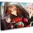 Guilty Crown Inori Yuzuriha Beautiful Anime WALL  20x16 inch FRAMED CANVAS PRINT
