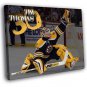 Tim Thomas Boston Bruins Goaltender Painting  20x16 inch FRAMED CANVAS WALL PRINT