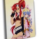 Gurren Lagann Nia Teppelin Anime Manga Art  20x16 inch FRAMED CANVAS WALL PRINT