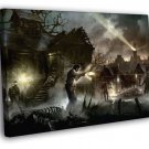 The Evil Within Video Game Art  20x16 inch FRAMED CANVAS WALL PRINT