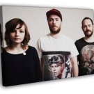 Chvrches Synthpop Music Group  20x16 inch FRAMED CANVAS WALL PRINT