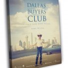 Dallas Buyers Club Matthew McConaughey Movie  20x16 inch FRAMED CANVAS WALL PRINT