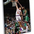John Starks Dunk New York Knicks Basketball Sport  20x16 inch FRAMED CANVAS WALL PRINT