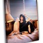Uma Thurman Mia Wallace Pulp Fiction Vintage WALL  20x16 inch FRAMED CANVAS PRINT