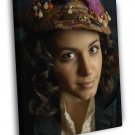 Katie Melua Portrait Blues Jazz Singer Music WALL  20x16 inch FRAMED CANVAS PRINT