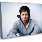 Enrique Iglesias Pop Music Singer WALL  20x16 inch FRAMED CANVAS PRINT