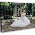 Emmy Rossum Beautiful Dress Forest Actress  20x16 inch FRAMED CANVAS WALL PRINT