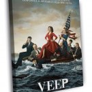 Veep Characters Tv Series WALL  20x16 inch FRAMED CANVAS PRINT