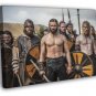 Vikings Series Battle Clive Standen Rollo WALL 20x16 inch FRAMED CANVAS PRINT