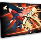Naruto Uzumaki Madara Uchiha Anime Manga Art WALL  20x16 inch FRAMED CANVAS PRINT
