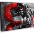 Tokyo Ghoul Kaneki Ken Awesome Creepy Anime WALL  20x16 inch FRAMED CANVAS PRINT