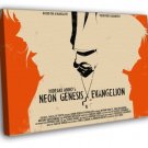 Neon Genesis Evangelion Cool Manga Anime Art WALL  20x16 inch FRAMED CANVAS PRINT
