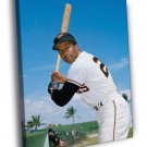 Frank Robinson Classic Baseball Sport WALL  20x16 inch FRAMED CANVAS PRINT