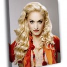 Gwen Stefani Portrait Dance Hot Music SInger WALL  20x16 inch FRAMED CANVAS PRINT