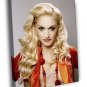 Gwen Stefani Portrait Dance Hot Music SInger WALL 20x16 inch FRAMED CANVAS PRINT