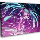 Hatsune Miku Vocaloid Beautiful Anime Art WALL  20x16 inch FRAMED CANVAS PRINT