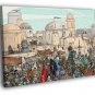 Characters Part1 Mos Eisley Tatooine Star Wars  20x16 inch FRAMED CANVAS WALL PRINT
