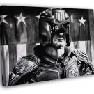 Dredd Art Drawing Flag Karl Urban 2012 Movie  20x16 inch FRAMED CANVAS WALL PRINT
