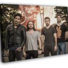 Fresno Pop Rock Band Music  20x16 inch FRAMED CANVAS WALL PRINT
