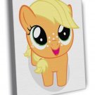 Applejack My Little Pony Friendship Is Magic Cute WALL  20x16 inch FRAMED CANVAS PRINT