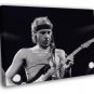 Dire Straits BW Retro Mark Knopfler Stage Rock Band WALL  20x16 inch FRAMED CANVAS PRINT