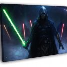 Jedi Sith Lightsaber Force Star Wars Art WALL  20x16 inch FRAMED CANVAS PRINT