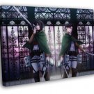 Attack on Titan Shingeki no Kyojin Rivaille Levi Anime WALL  20x16 inch FRAMED CANVAS PRINT