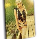 Kesha Hot Pop Music Singer Rare  20x16 inch FRAMED CANVAS WALL PRINT