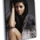 Nicole Scherzinger Beautiful R&B Music Rare  20x16 inch FRAMED CANVAS WALL PRINT